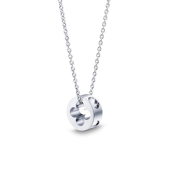 Louis Vuitton Jewelry - Louis Vuitton White Gold EMPREINTE PENDANT